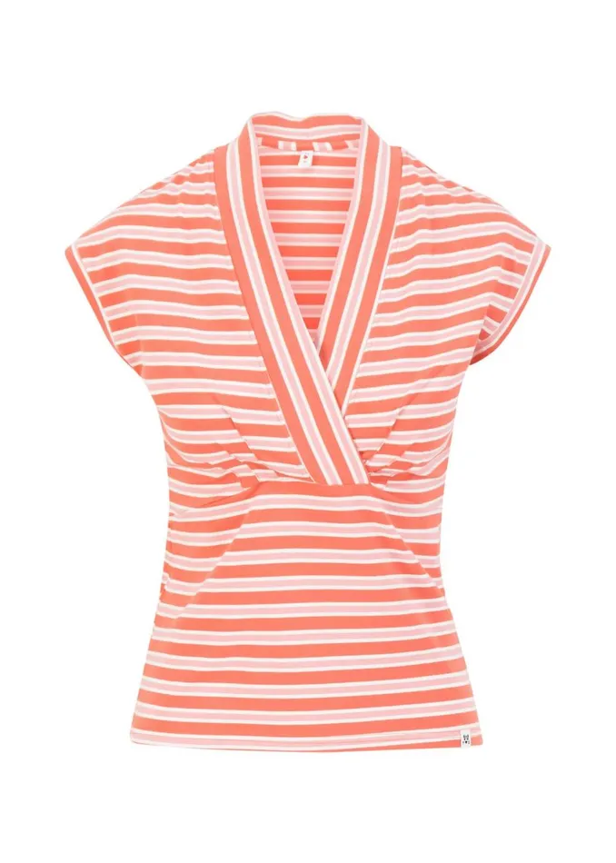 Blutsgeschwister Breton Shirt Virgin Venus Red Women Tops