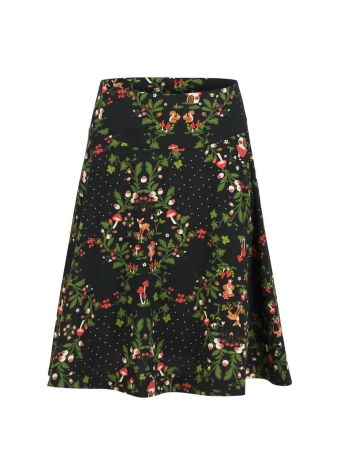 Blutsgeschwister Circle Skirt Romance Rules The World Black Women Skirts