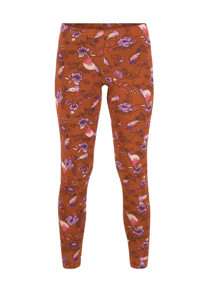 Blutsgeschwister Cotton Leggings Lovely Legs Brown Women Trousers