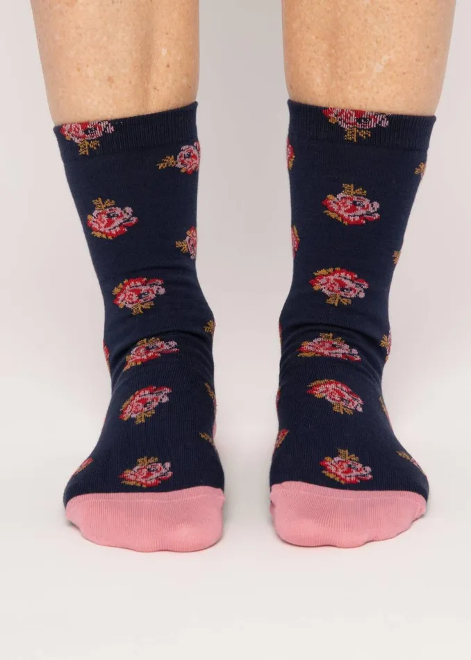 Blutsgeschwister Cotton Socks Sensational Steps Pink Women Other Accessoires