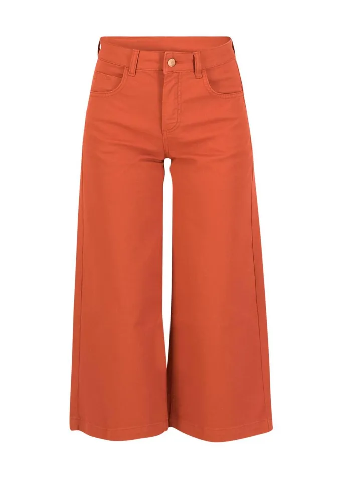 Blutsgeschwister Culottes High Waist Culotte Red Women Trousers
