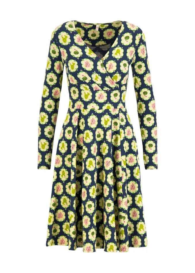 Blutsgeschwister Jersey Dress Shalala Tralala Blue Women Dresses