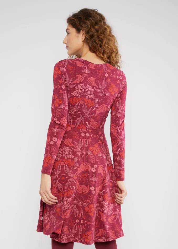 Blutsgeschwister Jersey Dress Shalala Tralala Red Women Dresses