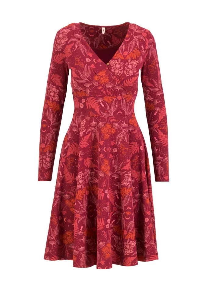 Blutsgeschwister Jersey Dress Shalala Tralala Red Women Dresses