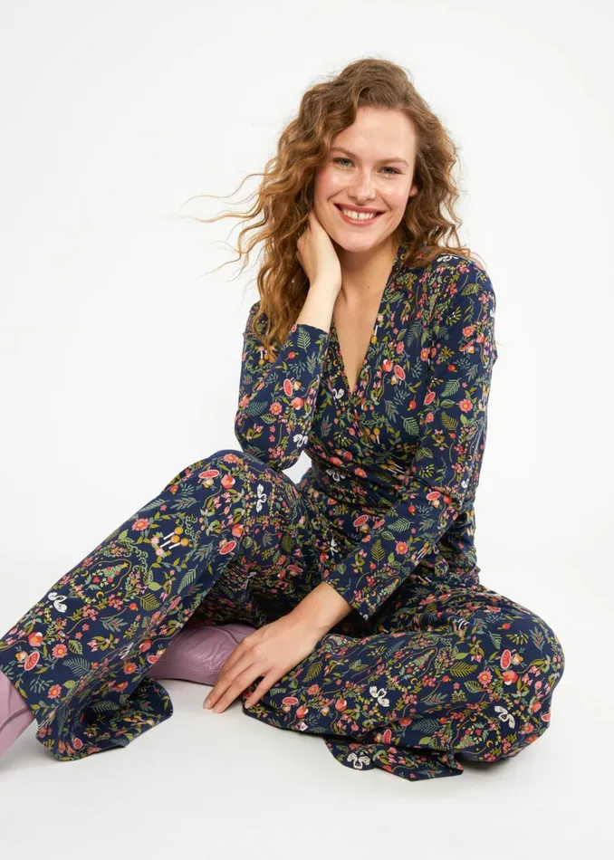 Blutsgeschwister Jumpsuit Hello Fritjes Cozy Blue Women Jumpsuits