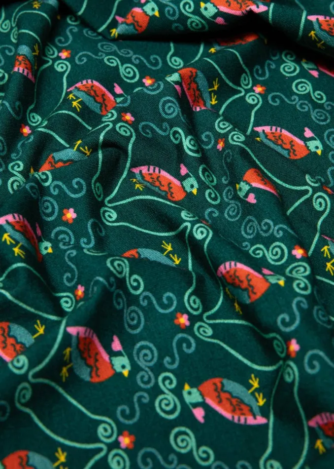 Blutsgeschwister Leisure Dress La Vie Est Belle Green Women Dresses