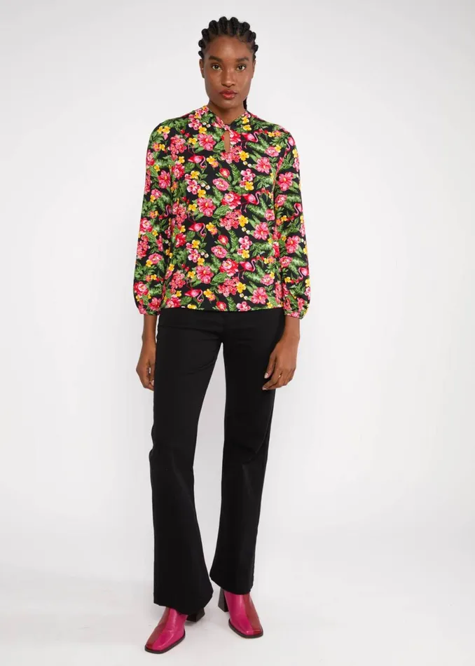 Blutsgeschwister Longsleeve Oh My Knot Black Women Tops