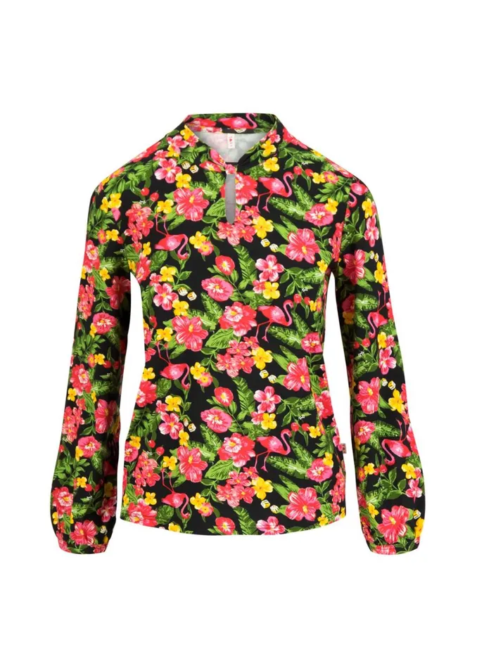 Blutsgeschwister Longsleeve Oh My Knot Black Women Tops