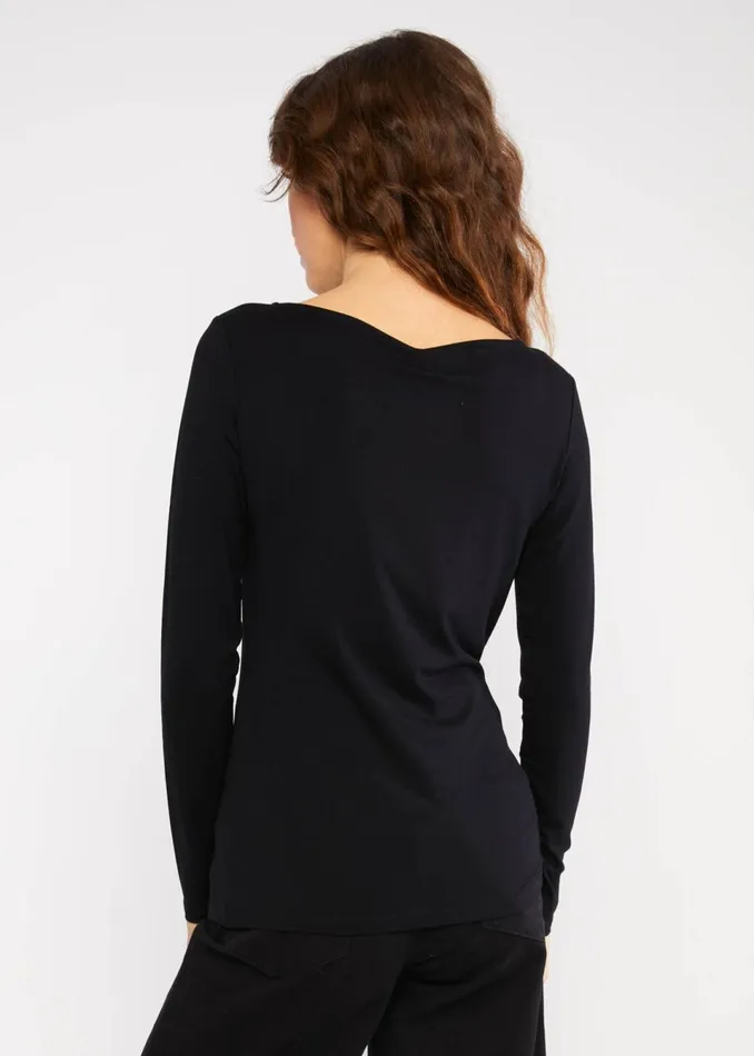 Blutsgeschwister Longsleeve Sweet Sailorette Black Women Tops