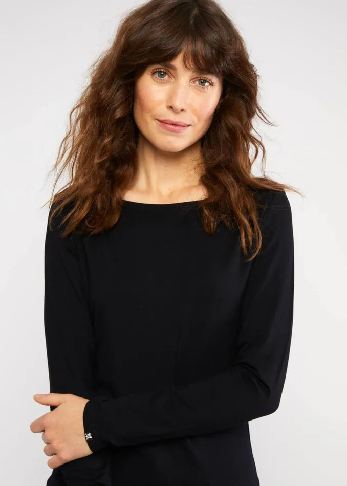 Blutsgeschwister Longsleeve Sweet Sailorette Black Women Tops