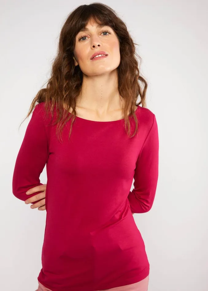 Blutsgeschwister Longsleeve Sweet Sailorette Red Women Tops