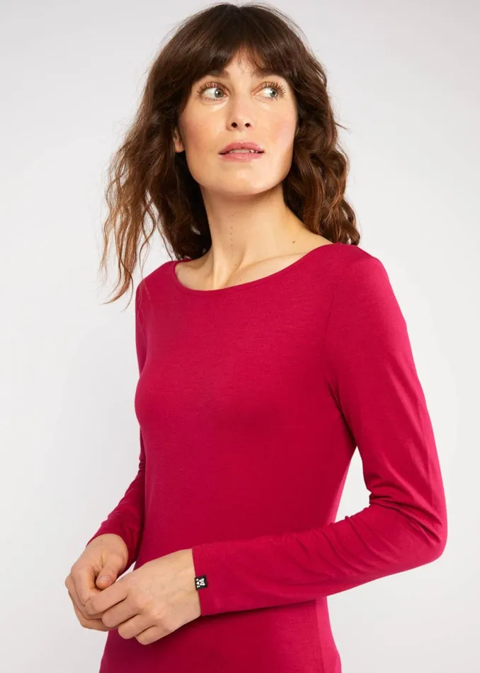 Blutsgeschwister Longsleeve Sweet Sailorette Red Women Tops
