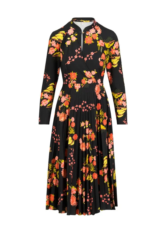 Blutsgeschwister Midi Dress Dazzling Dreamscape Black Women Dresses