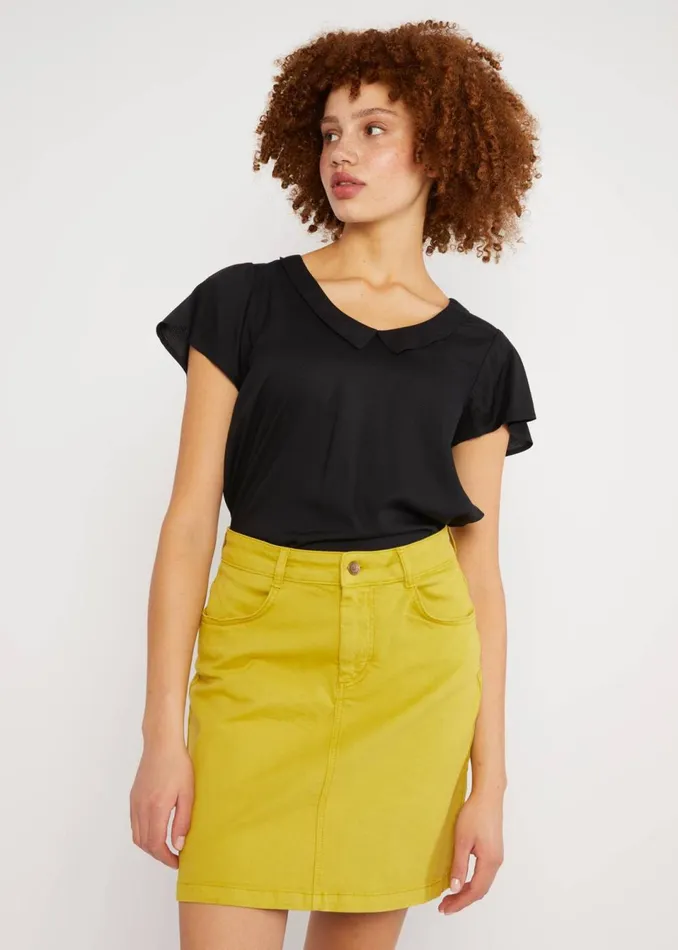 Blutsgeschwister Mini Skirt Spirit Rocket Green Women Skirts