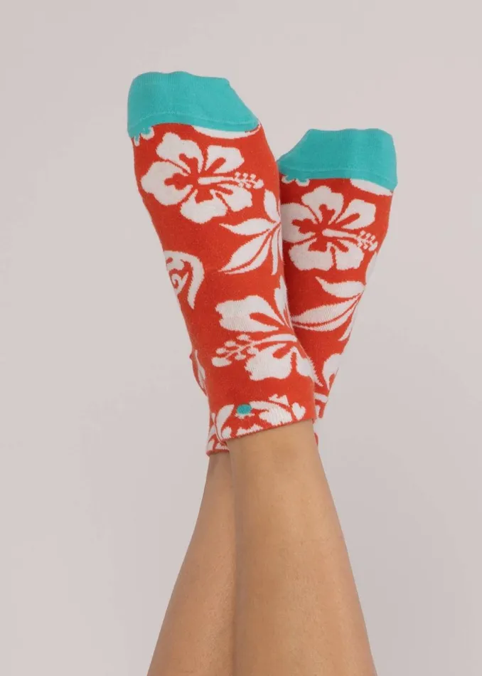 Blutsgeschwister Socks Sensation Steps Snkr Orange Women Other Accessoires