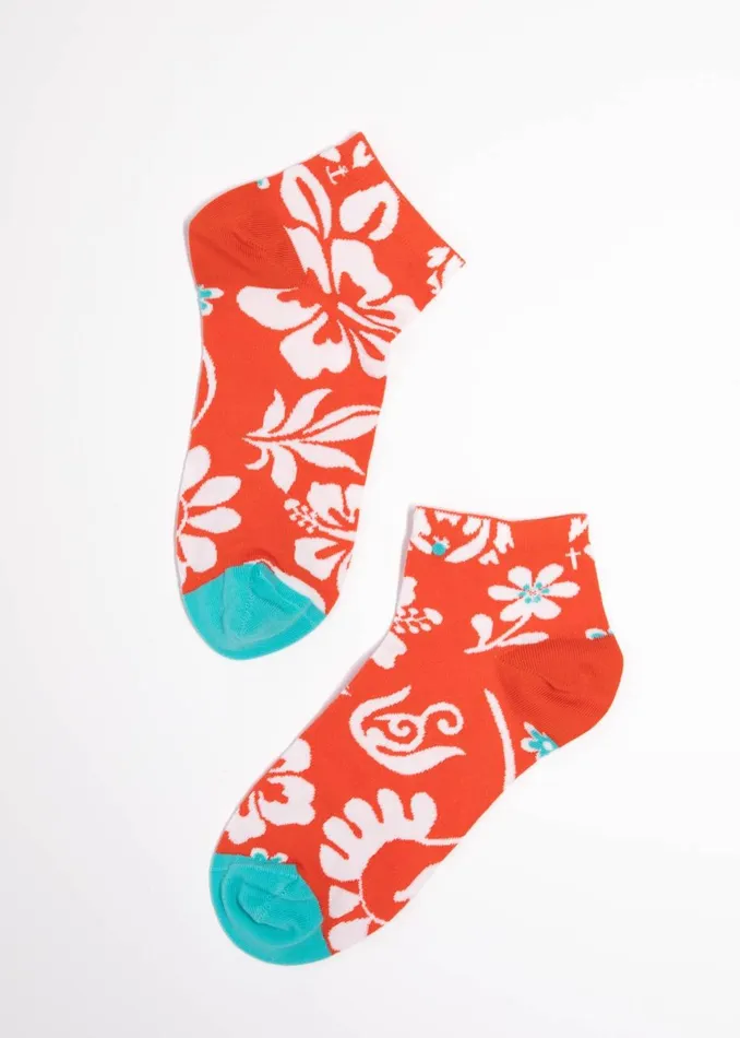 Blutsgeschwister Socks Sensation Steps Snkr Orange Women Other Accessoires