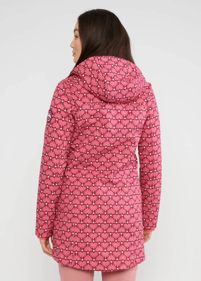 Blutsgeschwister Soft Shell Jacket Wild Weather Pink Women Jackets and Coats