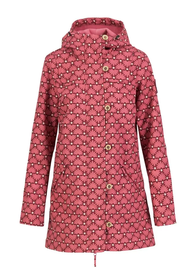 Blutsgeschwister Soft Shell Jacket Wild Weather Pink Women Jackets and Coats