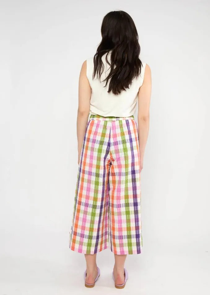 Blutsgeschwister Summer Pants Style Traveller Blue Women Trousers