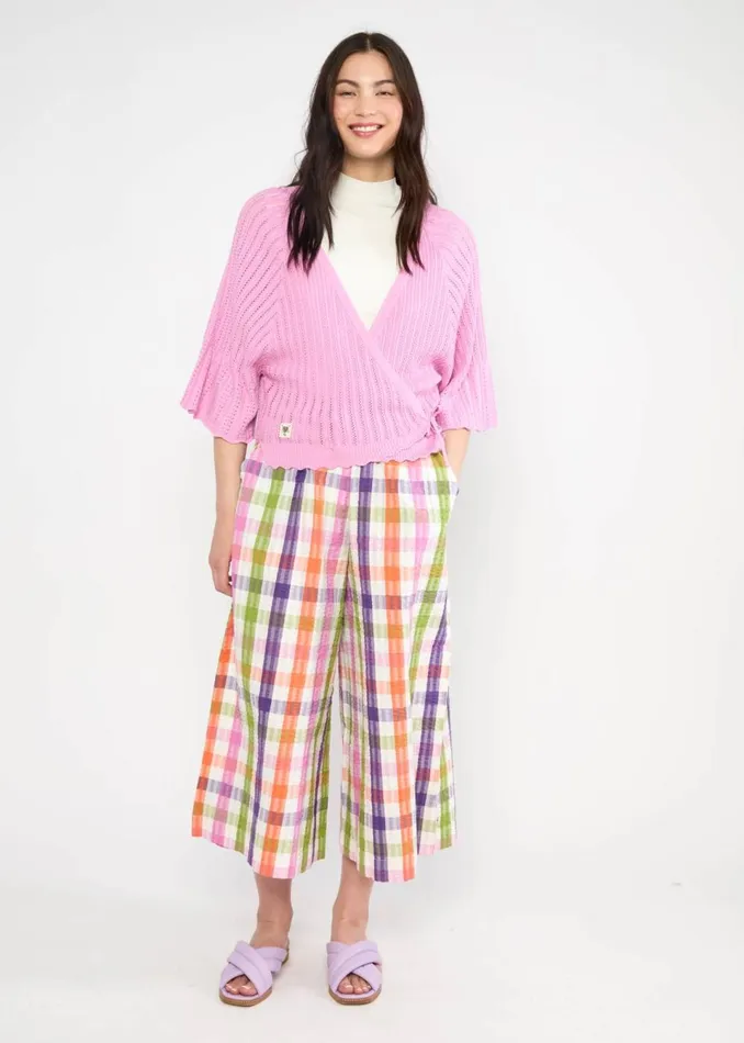 Blutsgeschwister Summer Pants Style Traveller Blue Women Trousers