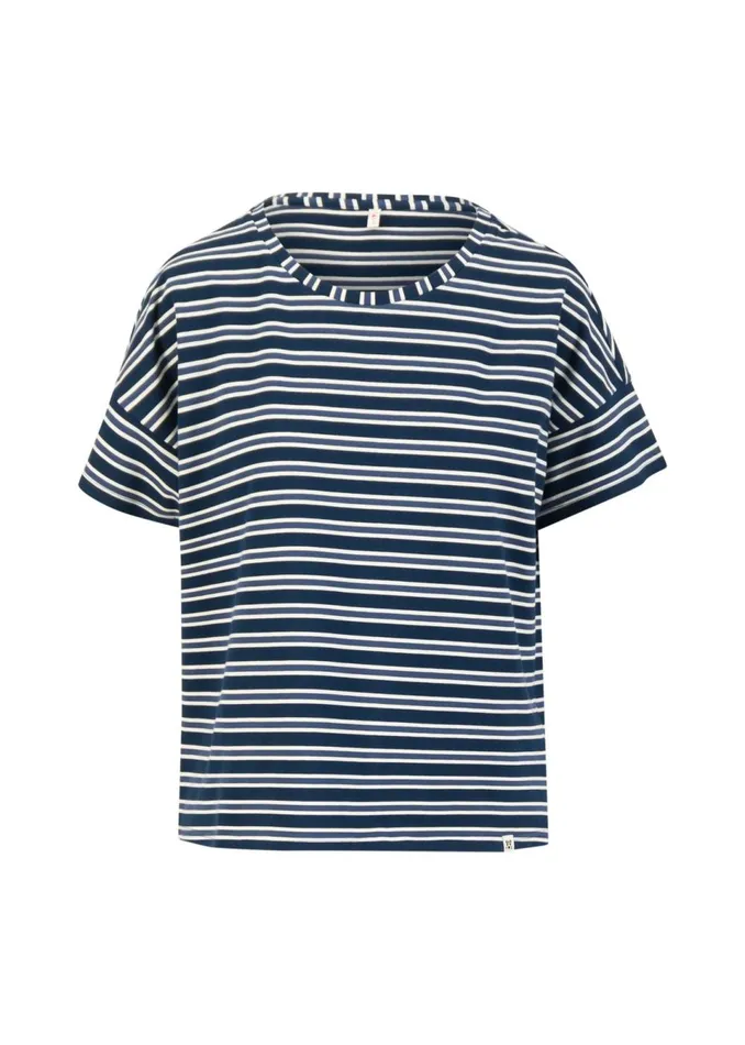 Blutsgeschwister TShirt The Generous One Blue Women Tops