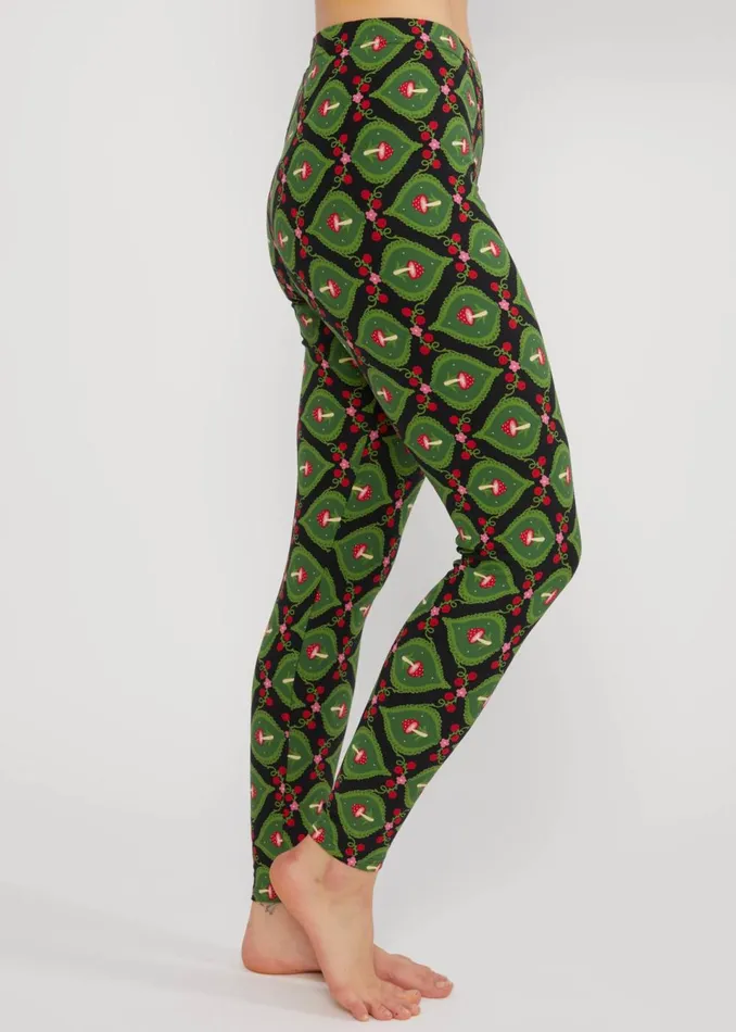 Blutsgeschwister Thermo Leggings Totally Thermo Black Women Trousers