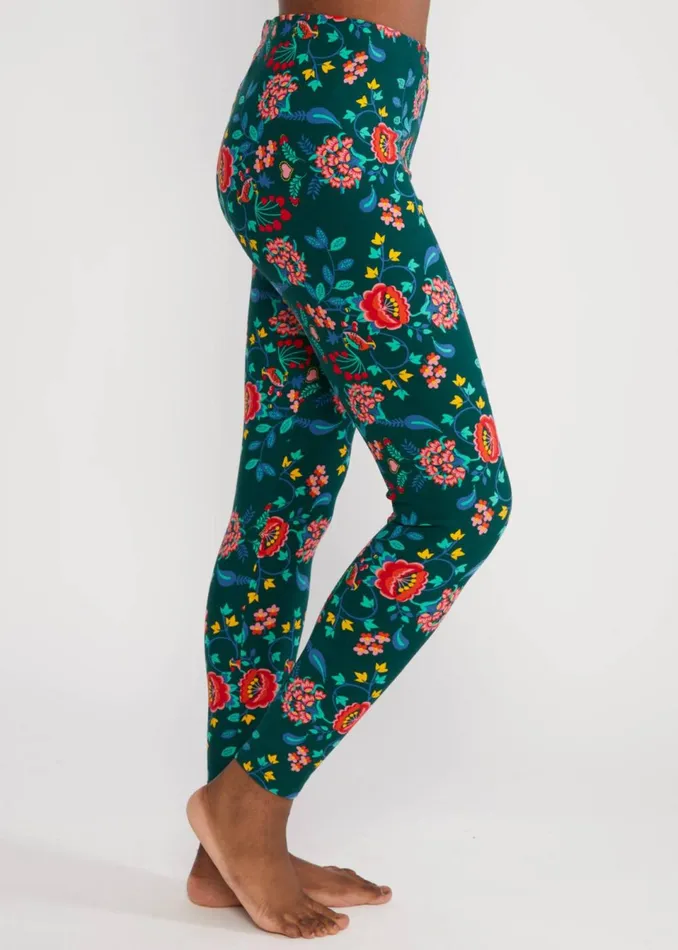 Blutsgeschwister Thermo Leggings Totally Thermo Green Women Leggings