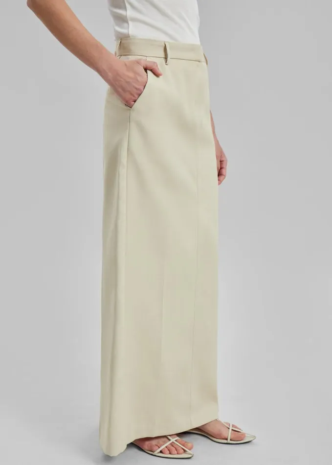 Bottoms Women The Frankie Shop Indio Maxi Skirt 8211 Beige