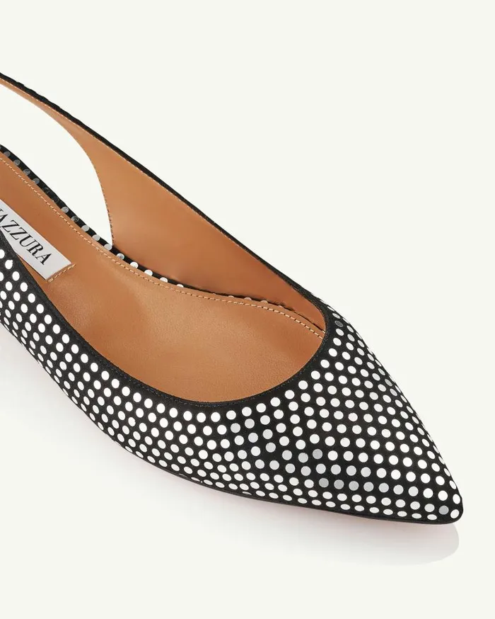 Bow Tie Ballet Black Women Aquazzura Flats Bow Tie Ballet Black Women Aquazzura Flats