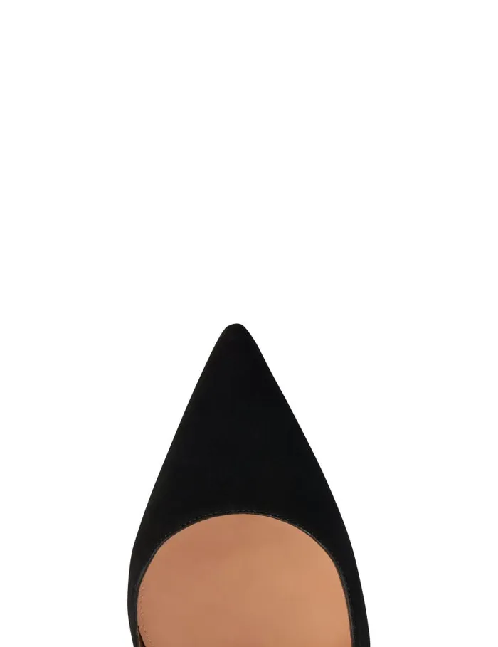 Bow Tie Pump 105 Black Women Aquazzura Pumps Bow Tie Pump 105 Black Women Aquazzura Pumps