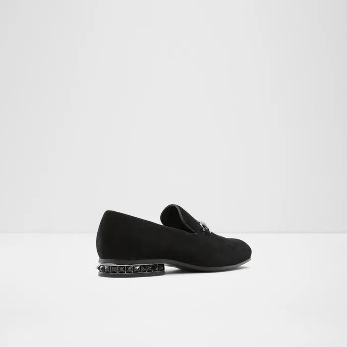 Bowtie Black Synthetic Suede Men ALDO Loafers and SlipOns