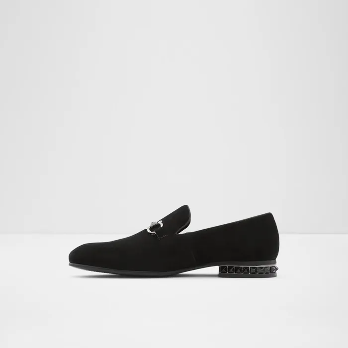 Bowtie Black Synthetic Suede Men ALDO Loafers and SlipOns