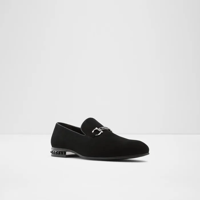 Bowtie Black Synthetic Suede Men ALDO Loafers and SlipOns