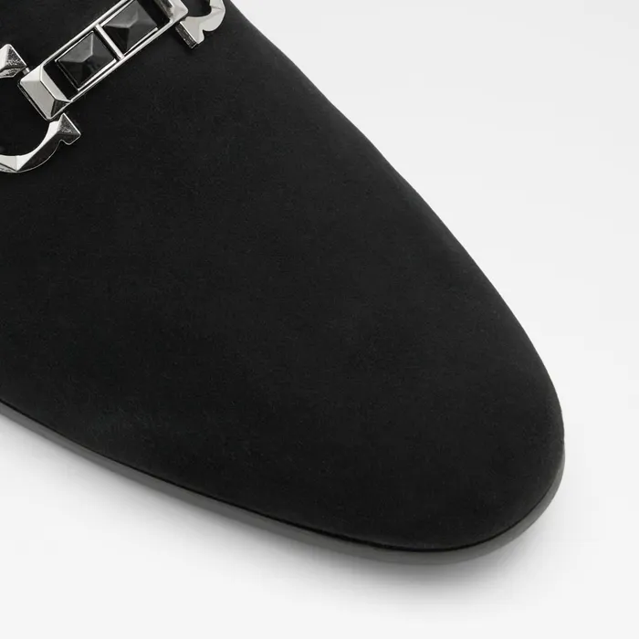 Bowtie Black Synthetic Suede Men ALDO Loafers and SlipOns