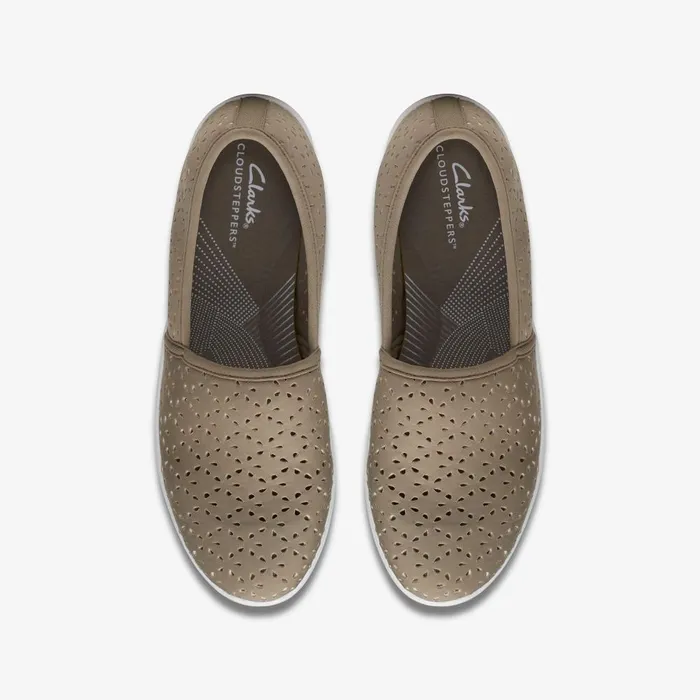 Breeze Emily Olive Women Clarks Flats