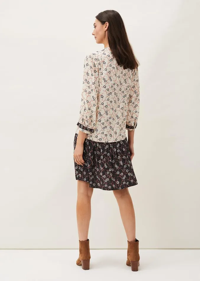 Buttercup Floral Dress Creamblack Women Phase Eight Dresses