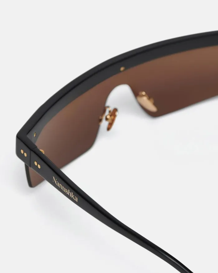 Callias BioPlastic Sunglasses Black WomenMen Nanushka Eyewear