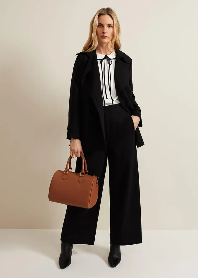 Carys Contrast Piping Blouse Ivory Women Phase Eight Shirts and Blouses