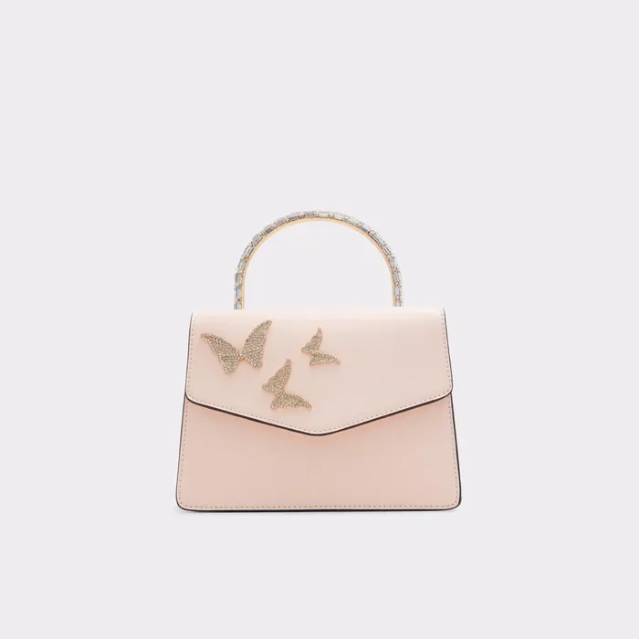 Celissaax Light Pink Women ALDO Top Handle Bags