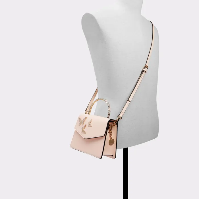 Celissaax Light Pink Women ALDO Top Handle Bags