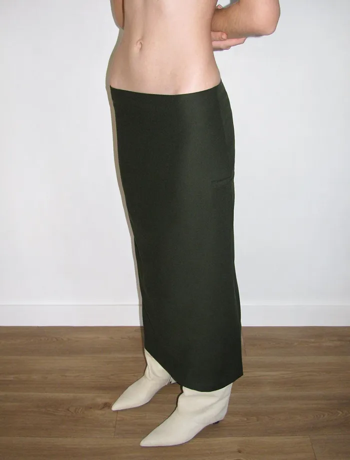 Chef Khaki Women Paloma Wool Skirts