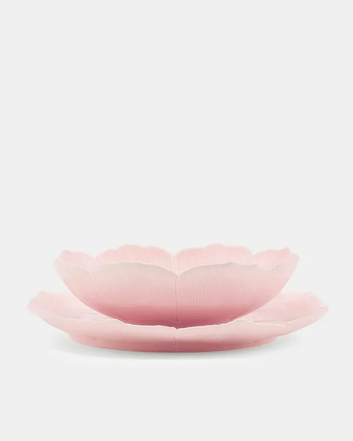 Cherry Blossom Pasta Bowl Pink Women Aquazzura Dinnerware Cherry Blossom Pasta Bowl Pink Women Aquazzura Dinnerware