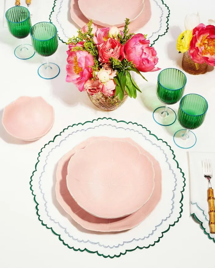 Cherry Blossom Pasta Bowl Pink Women Aquazzura Dinnerware Cherry Blossom Pasta Bowl Pink Women Aquazzura Dinnerware