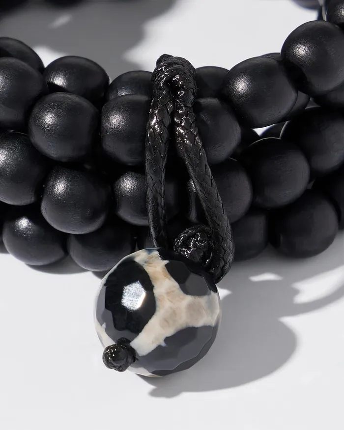 Chico039s Convertible Black Stretch Bracelets Black Women Bracelets