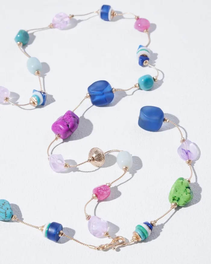 Chico039s Convertible Single Strand Necklace Multi Women Necklaces
