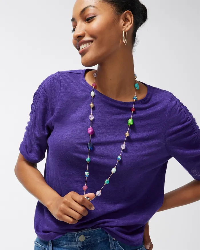 Chico039s Convertible Single Strand Necklace Multi Women Necklaces