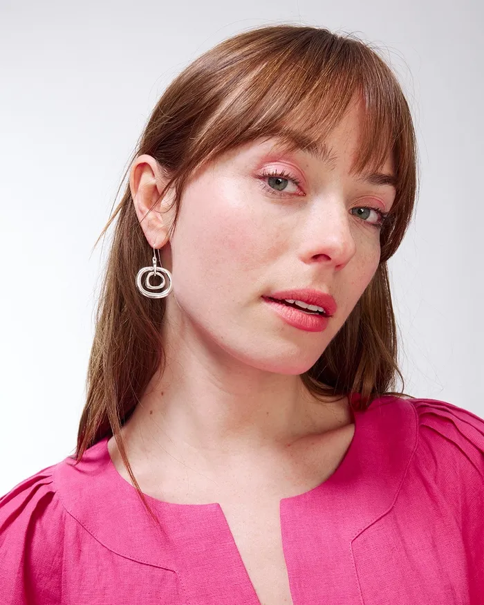 Chico039s Eccentric Earrings Silver Women Earrings