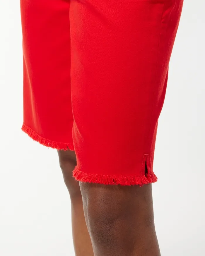 Chico039s Girlfriend Fray Hem Shorts Sea Salt Women Shorts Chico039s Girlfriend Fray Hem Shorts Sea Salt Women Shorts