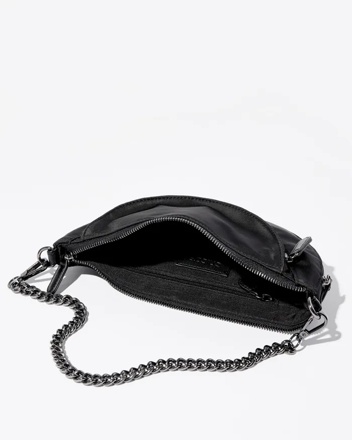 Chico039s Half Moon Crossbody Bag Black Women Bags