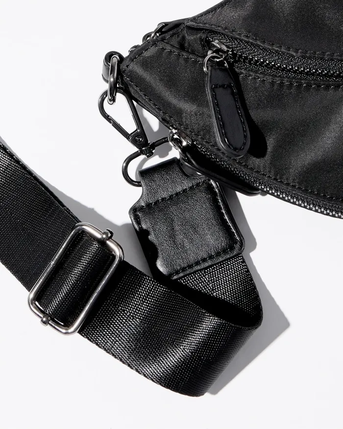 Chico039s Half Moon Crossbody Bag Black Women Bags